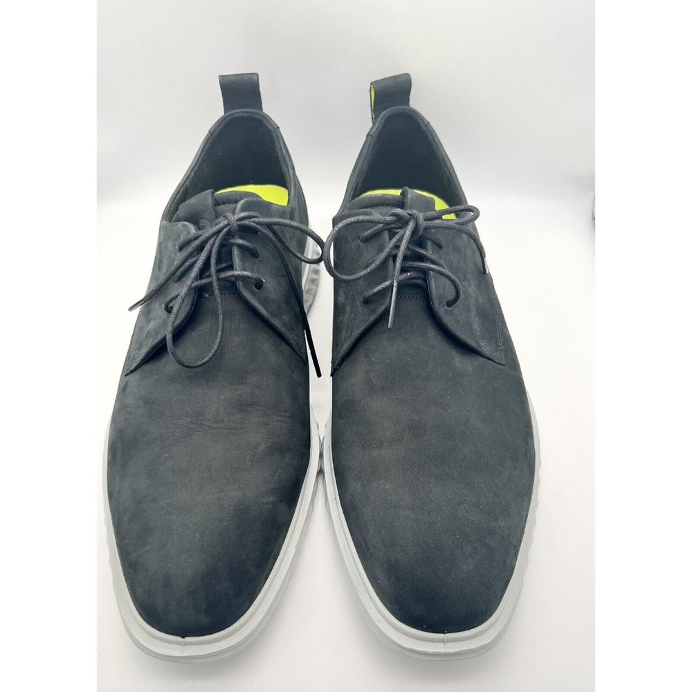 ECCO Men's ST.1 Hybrid Lite Black Leather Suede Size 45 EU (11/11.5 US)